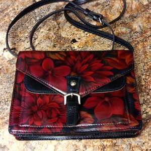 Patricia Nash leather crossbody bag